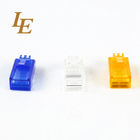 ABS / PC Gold Plated Rj45 Toolless Cat6 Keystone Jack
