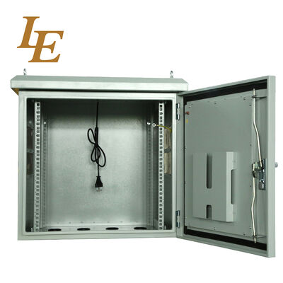 Durable Server Rack Cabinet 19 Inch 600mm Width 800mm Depth Outdoor Network Cabinet with IP65 Protection