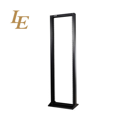 Open Server Rack Cabinet 19 Inch 18U to 47U Adjustable Depth Cold Rolled Steel Network Rack with Powder Coated Finish
