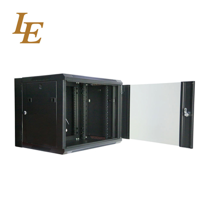 6U Wandmontage-Server-Rack-Schrank SPCC kaltgewalztes Stahlmaterial