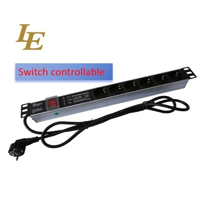 Herstellung 8 Wege EU PDU Stromverteilungseinheit 19 Zoll für Rack