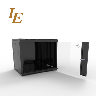 4-27U Sicherer und organisierter Server Wandmontage-Schrank für Datenmanagement