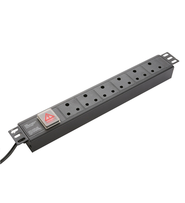 IP20-Schutzniveau Server-Rack RSA PDU Eingangsspannung 16A Ausgangsstrom für Rechenzentren