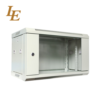 4-22U Höhenoptionen L-förmiges Montageprofil Netzwerk-Server-Rack-Schrank mit verstellbarem Profil