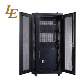 19 Zoll sichern Server-Gestell-Kabinett, Tür-Art Datennetz-Kabinett mit Griffen