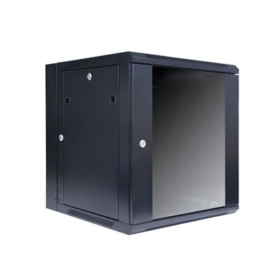 LE 4U Wandmontage Server Rack Schrank 19 Zoll Netzwerk Schrank IEC297-2 SPCC Kaltgewalzter Stahl Einzelsektions-Schweißrahmen IP20
