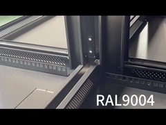 18U-47U Kaltgewalzte Stahl-Server-Rack-Schrank Gehäuse Verriegelbare Server-Schrank